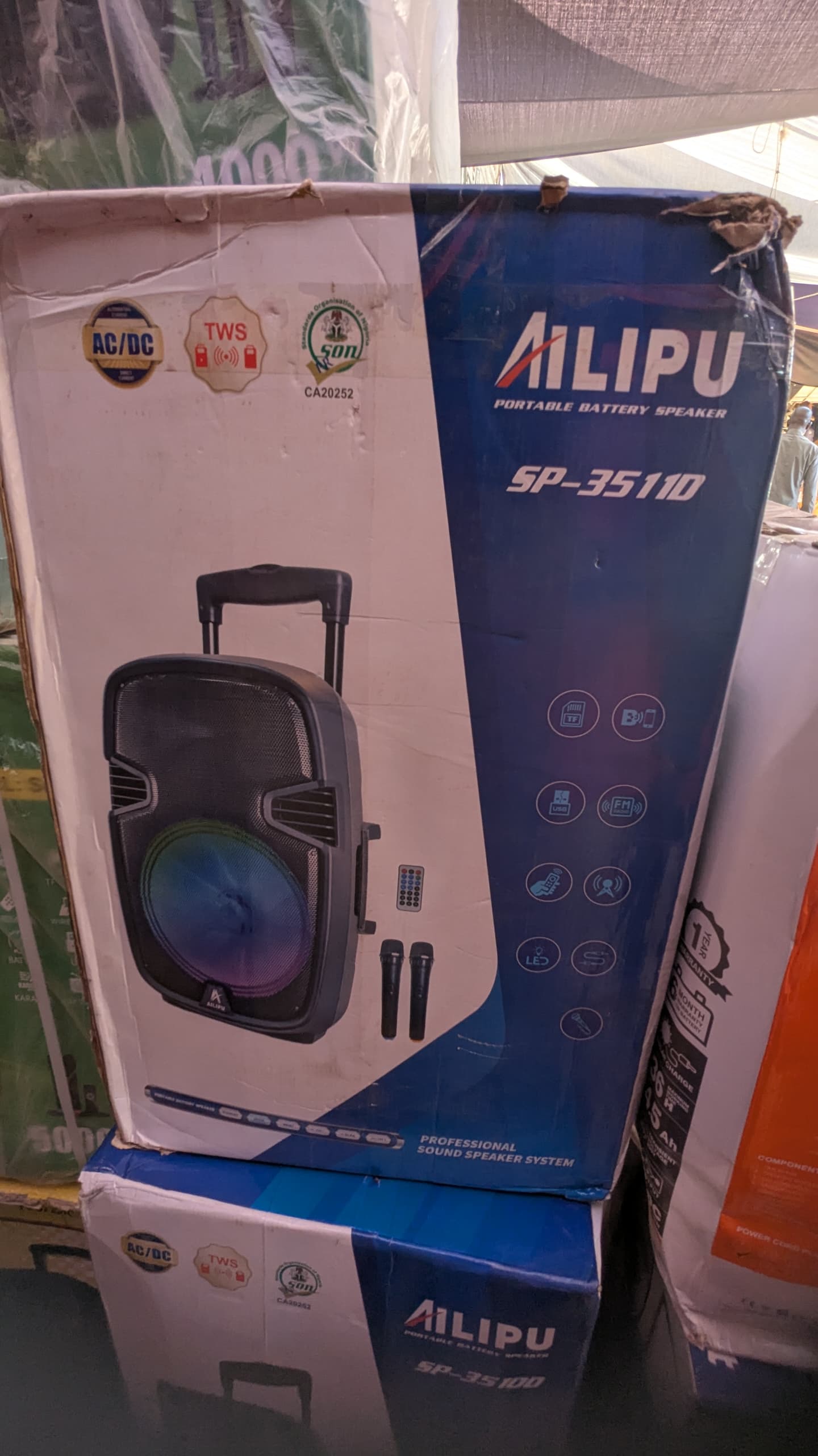 Baffle Haut-parleur AILIPU  SP-3511D